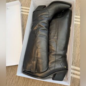 Annie Bing Black Leather Tania Boots size 40